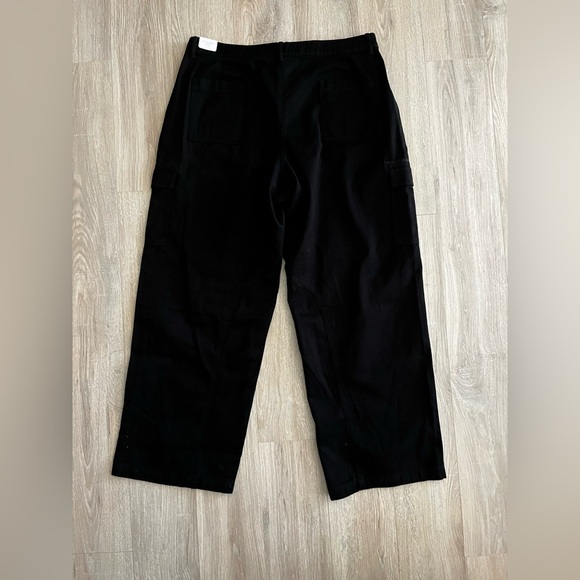 NWT Victoria’s Secret Pink Utility Cargo Pants Black - Size XL - Picture 10 of 11